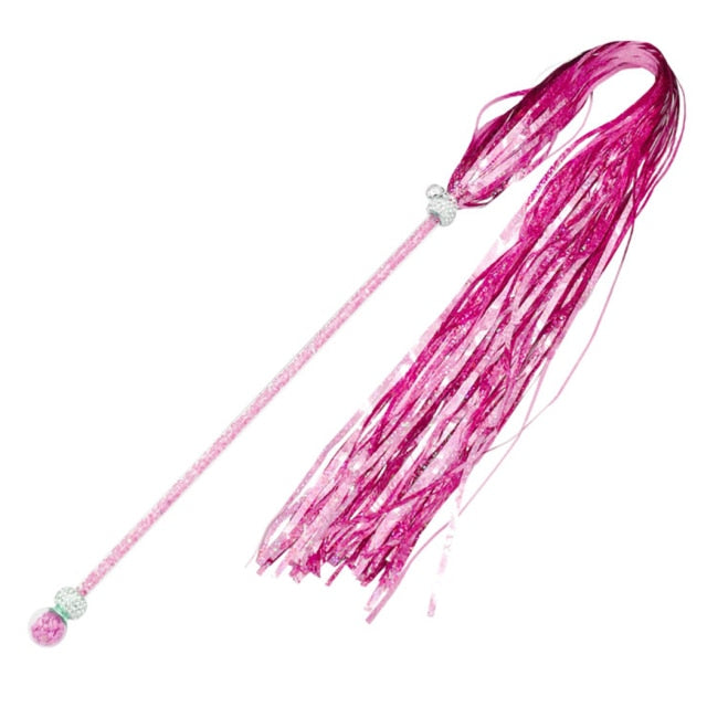 Teaser Tassel Toy For Cats-Paw Print Pad