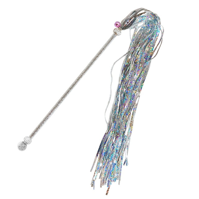 Teaser Tassel Toy For Cats-Paw Print Pad