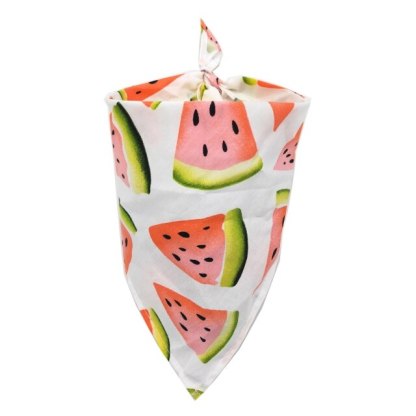 Fun Printed Bandana For Dogs-Paw Print Pad
