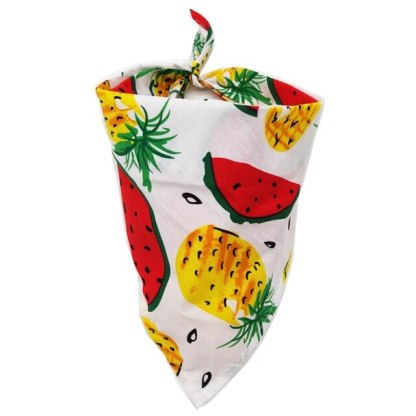 Fun Printed Bandana For Dogs-Paw Print Pad