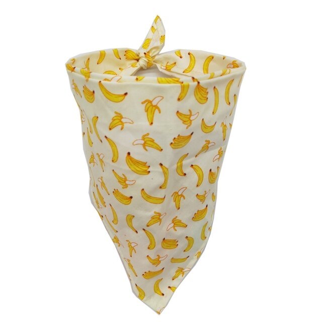 Fun Printed Bandana For Dogs-Paw Print Pad