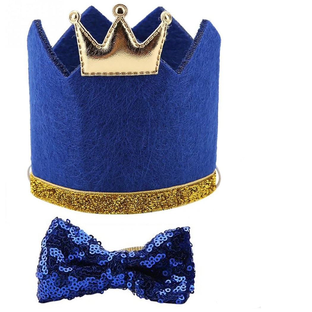 Black Sequins Top Hat With Bow Tie Set For Dogs-Paw Print Pad