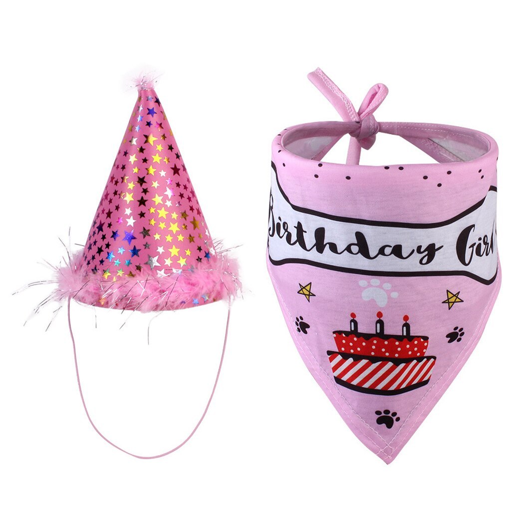 Birthday Set For Dogs-Paw Print Pad