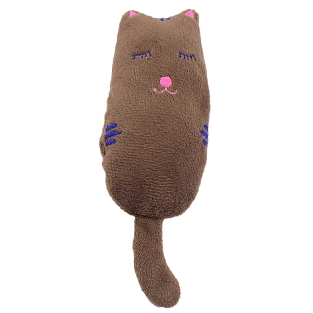 Plush Catnip Toys For Cat-Paw Print Pad