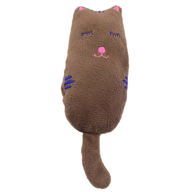Plush Catnip Toys For Cat-Paw Print Pad
