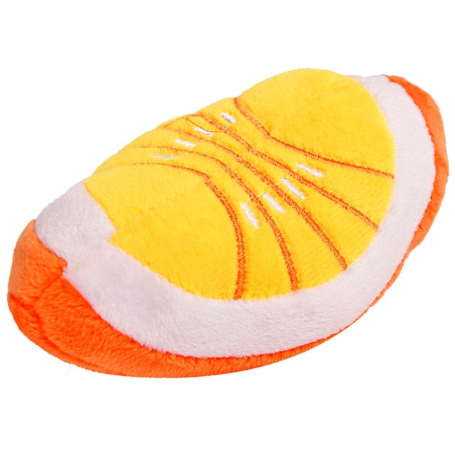 Squeaky Dog Toys-Paw Print Pad