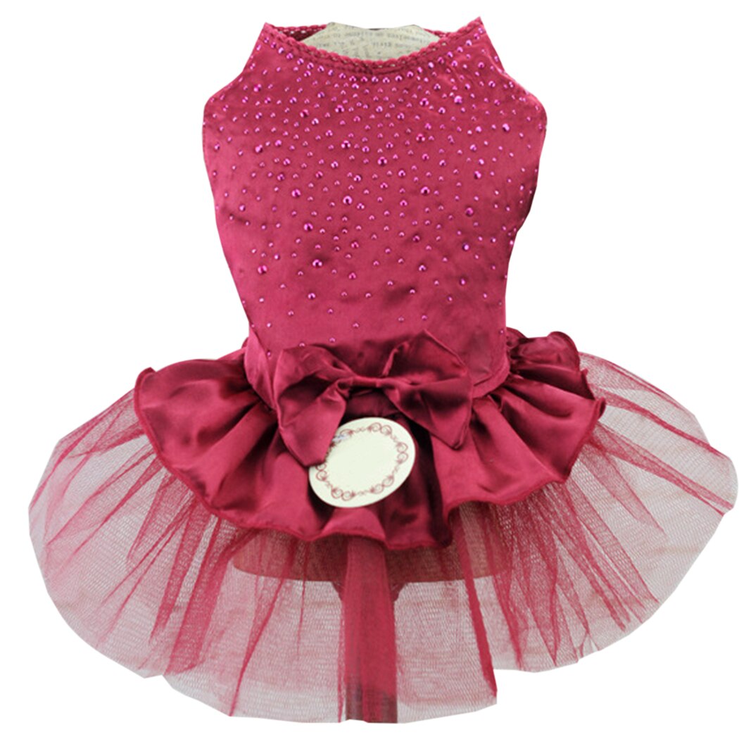 Tutu Dress For Dogs-Paw Print Pad