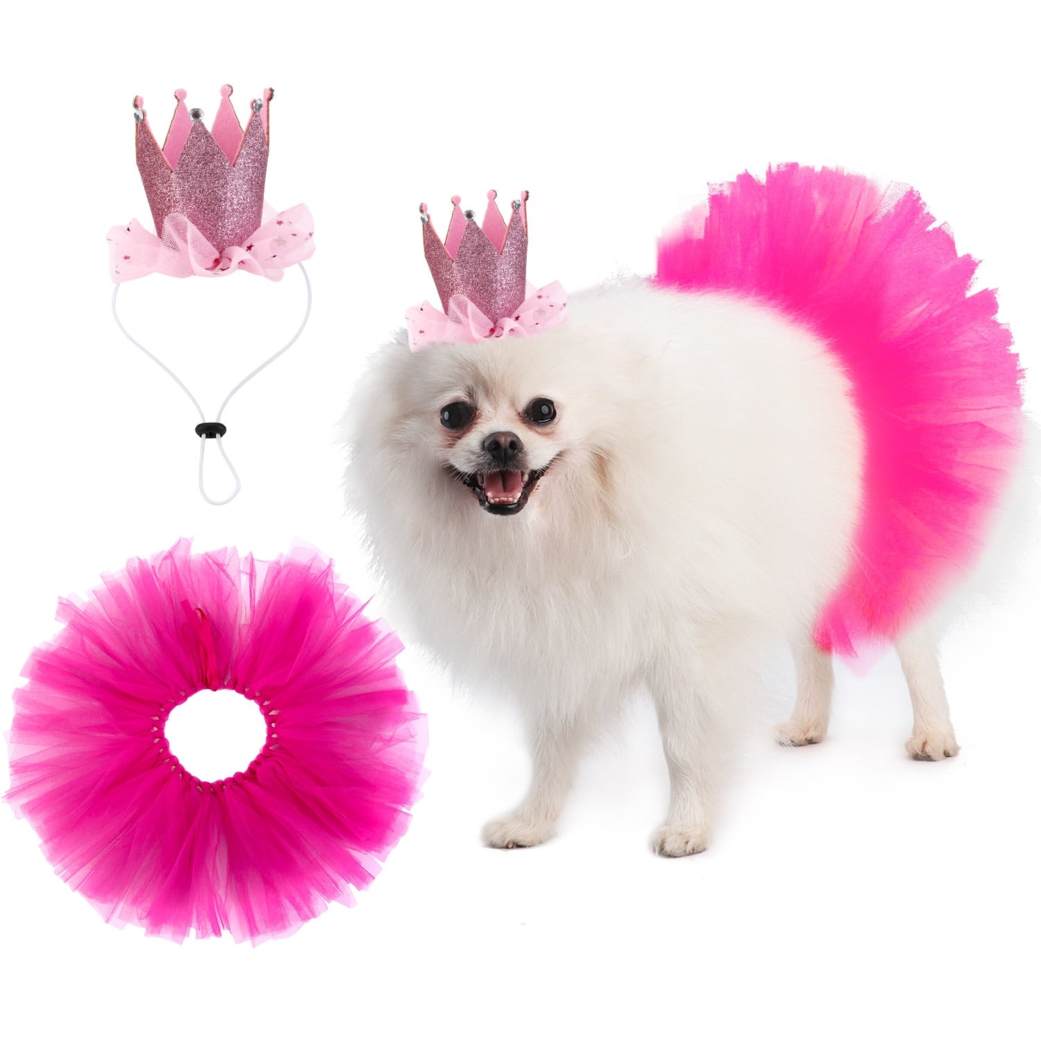 Tutu Skirts For Dogs-Paw Print Pad