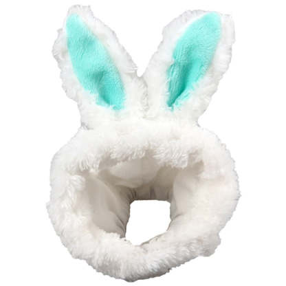 Cute Rabbit Ear Costume For Dogs-Paw Print Pad