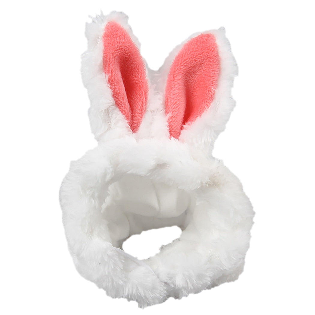 Cute Rabbit Ear Costume For Dogs-Paw Print Pad