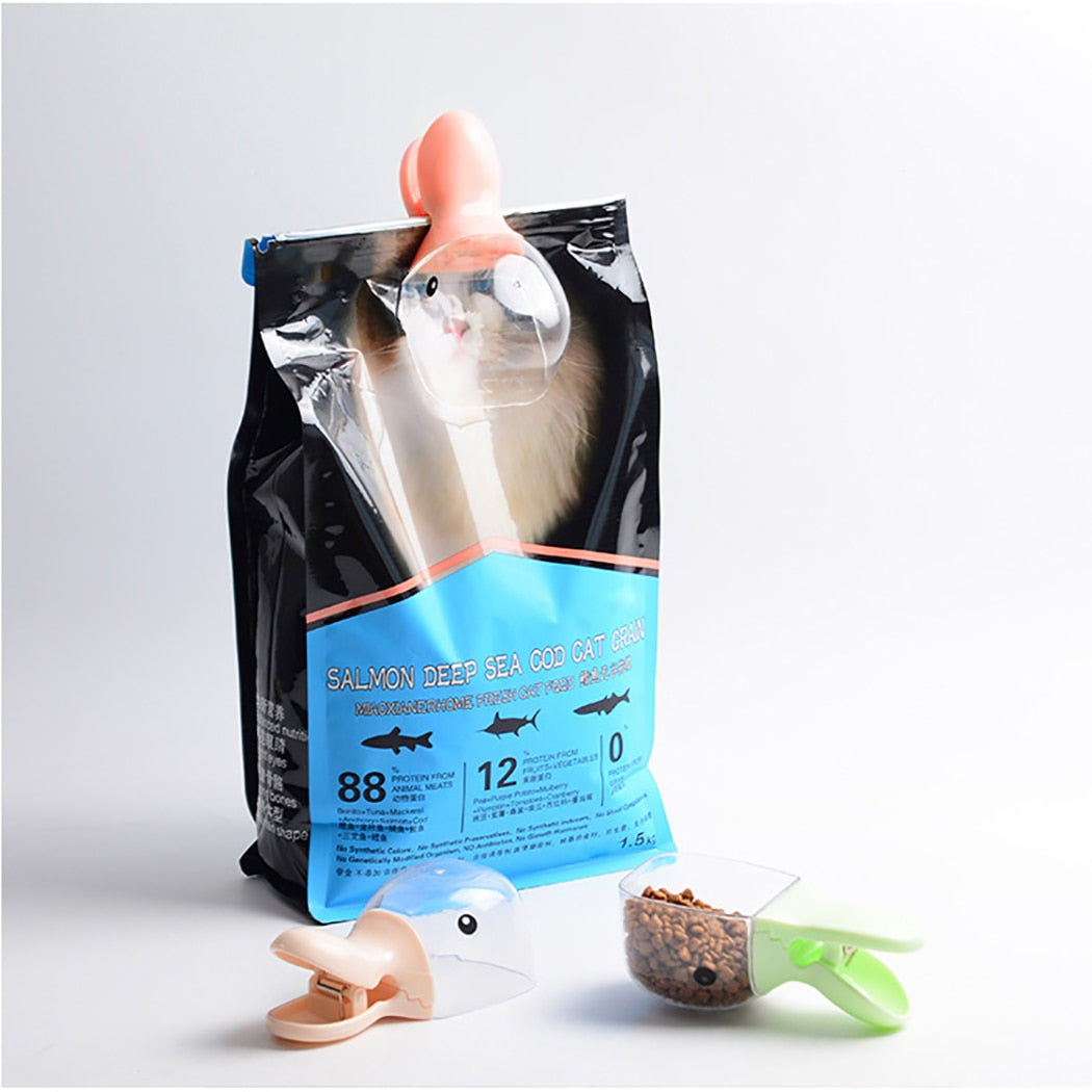 Cat Food Scooper-Paw Print Pad