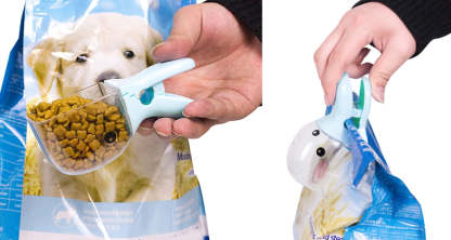 Cat Food Scooper-Paw Print Pad