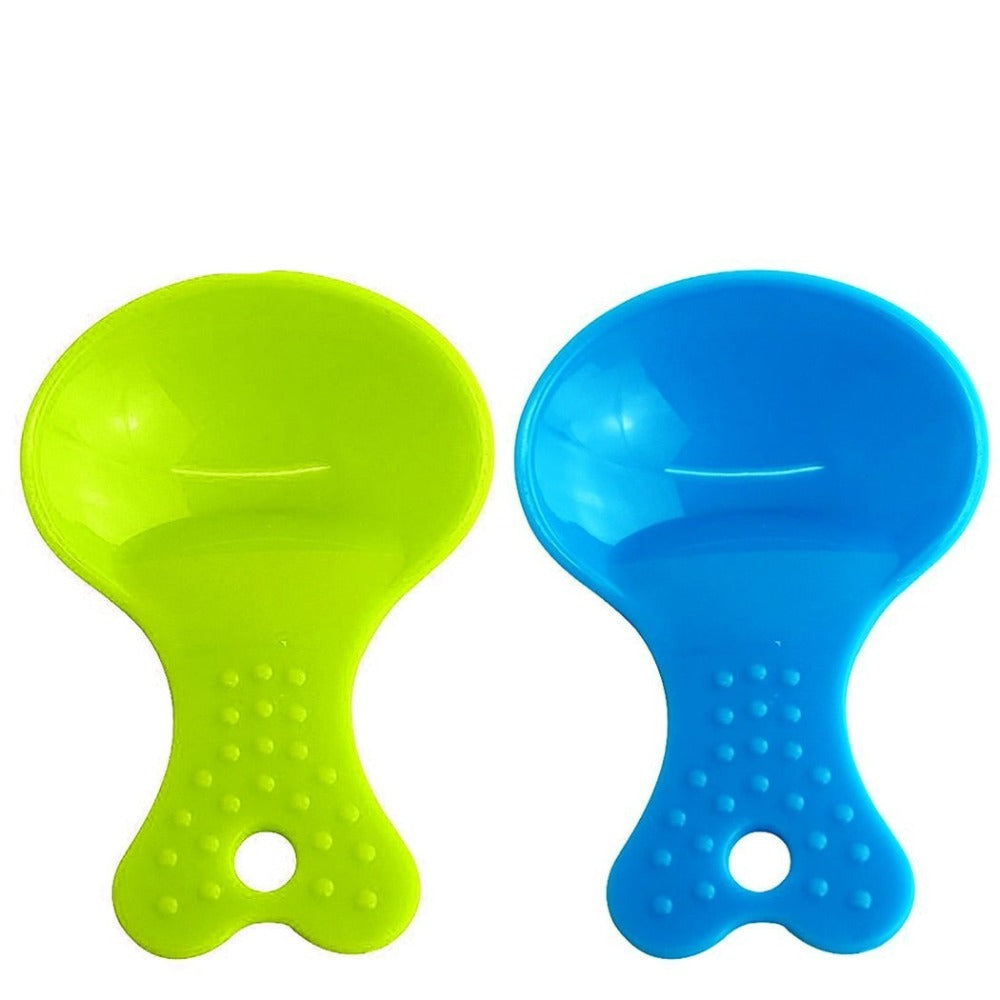 2 Piece Food Scooper Set-Paw Print Pad