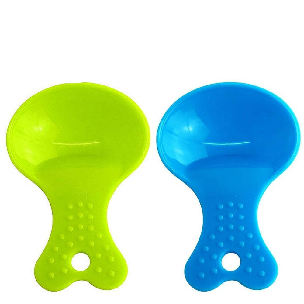 2 Piece Food Scooper Set-Paw Print Pad