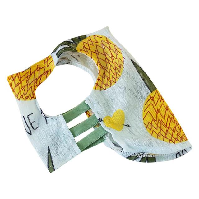 Hawaiian Dog Vest-Paw Print Pad