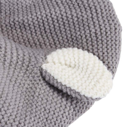 Knitted Hat For Dogs-Paw Print Pad