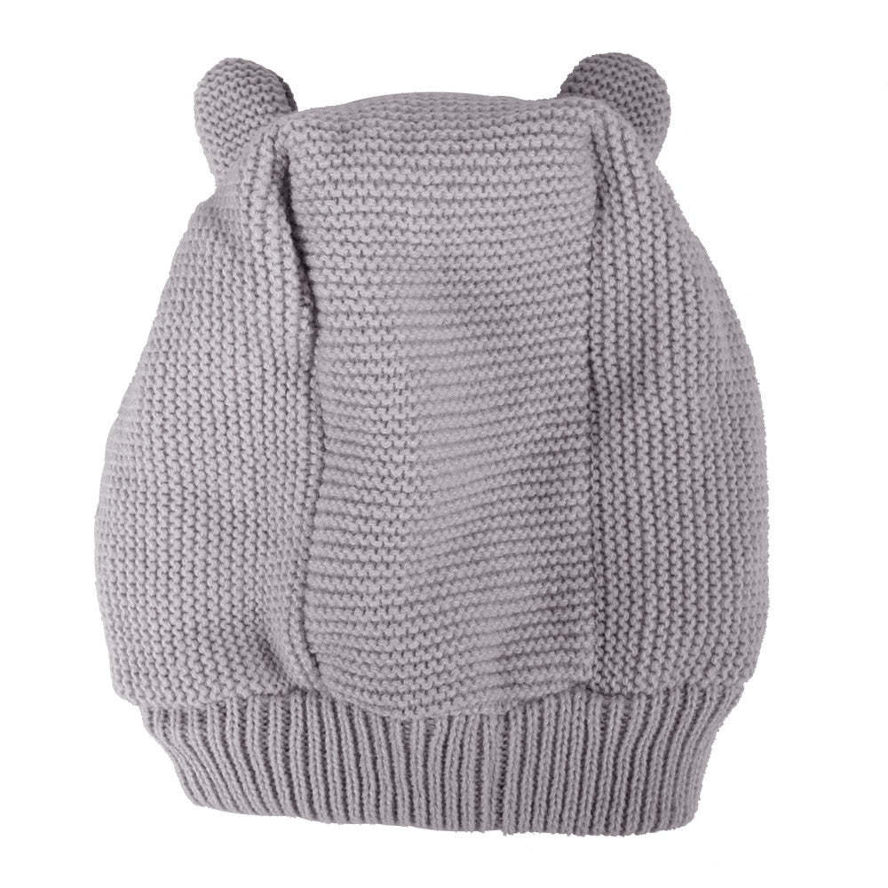Knitted Hat For Dogs-Paw Print Pad