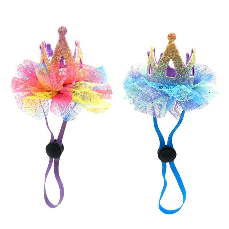 Crown Hat For Dogs-Paw Print Pad