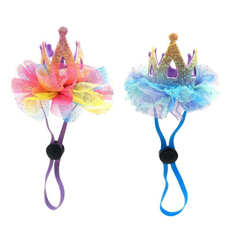 Crown Hat For Dogs-Paw Print Pad