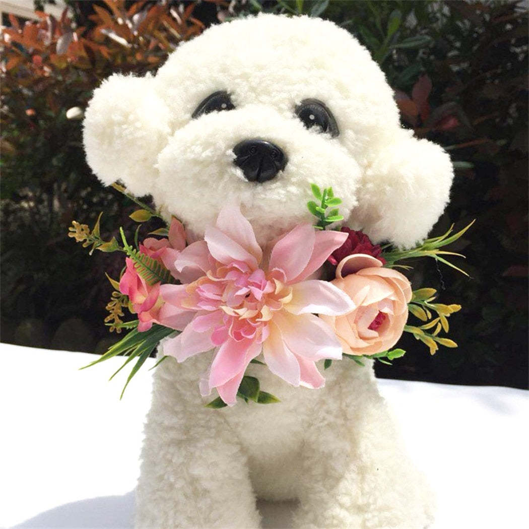 Flower Headband For Dogs