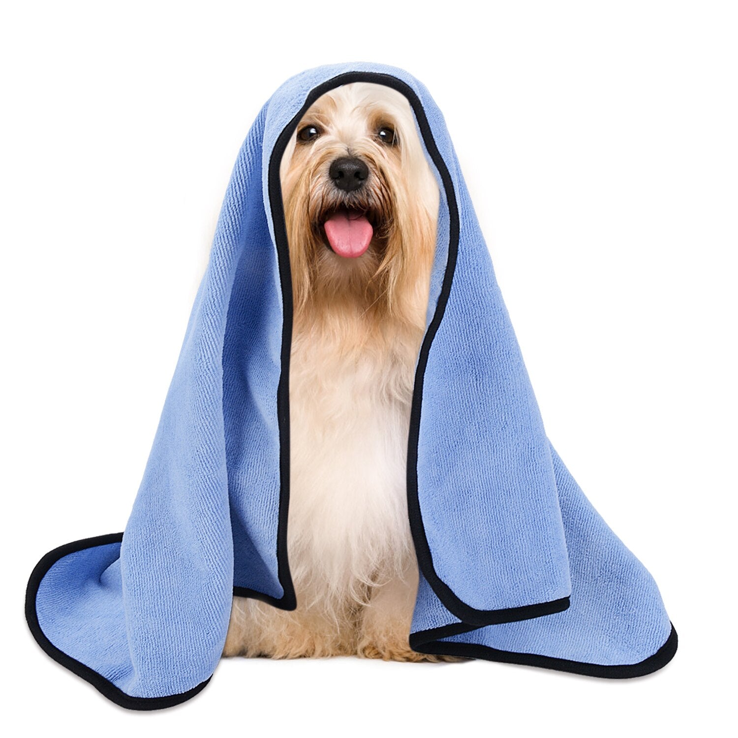 Bath Towels For Dog-Paw Print Pad