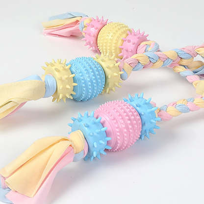 Pastel Chew Toy For Dogs-Paw Print Pad
