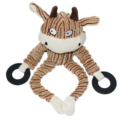 Squeak Animal-Shaped Toys For Dogs-Paw Print Pad