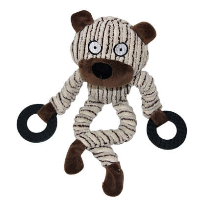 Squeak Animal-Shaped Toys For Dogs-Paw Print Pad