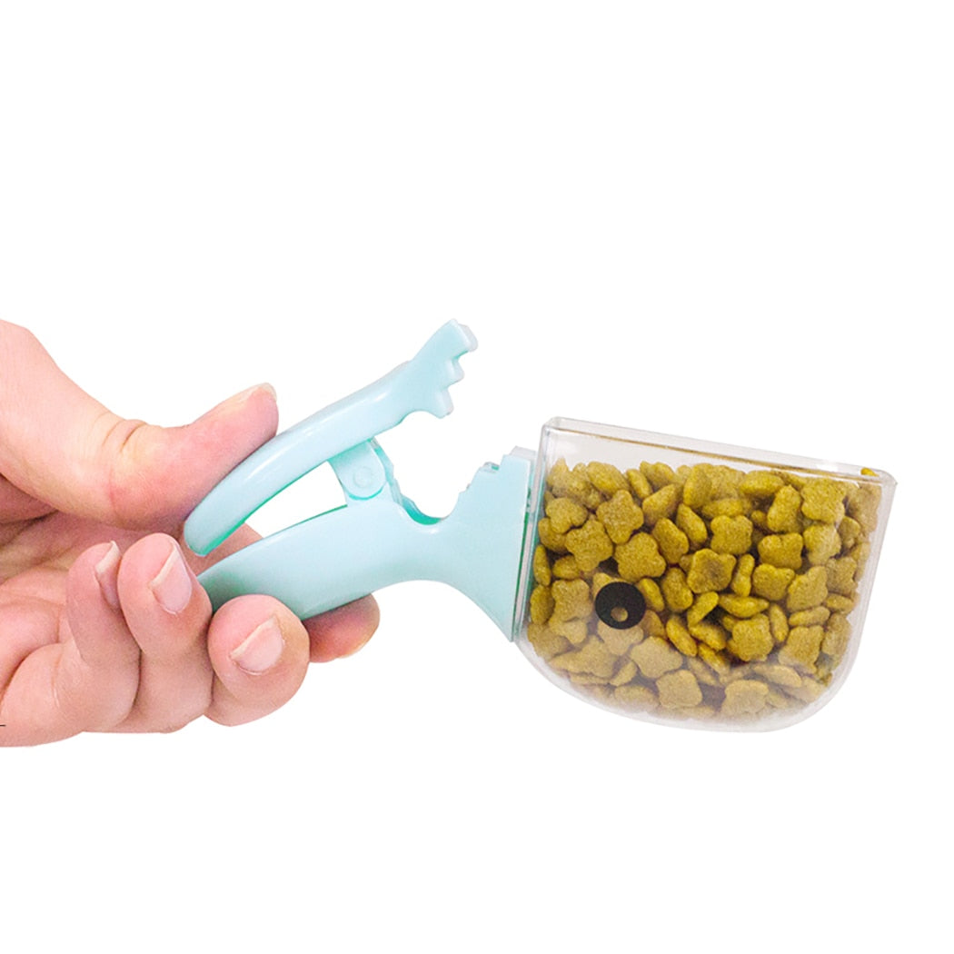 Cat Food Scooper-Paw Print Pad