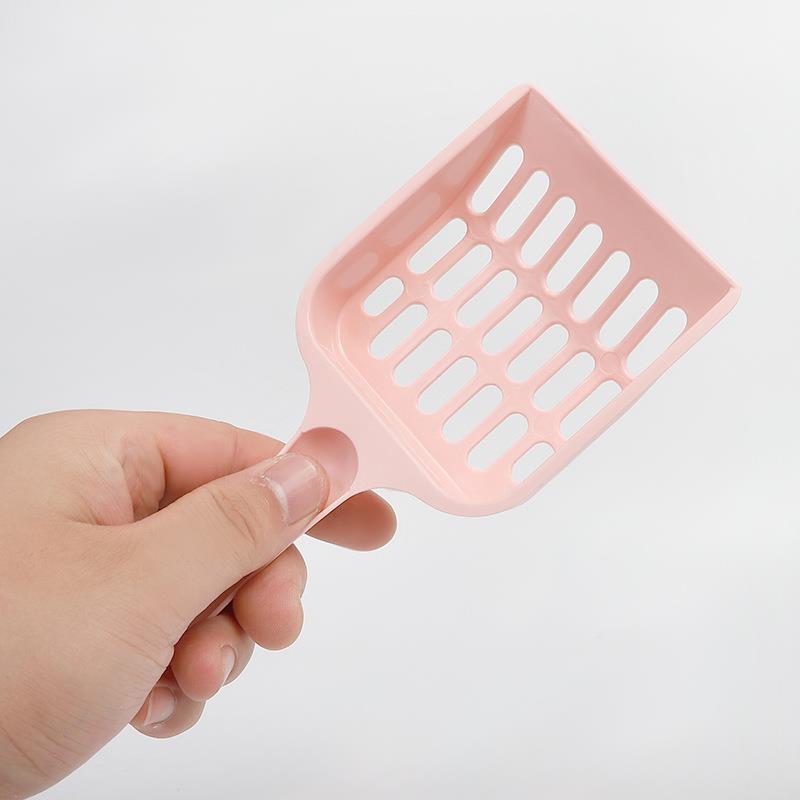 1pc Square Cat Litter Scoop-Paw Print Pad