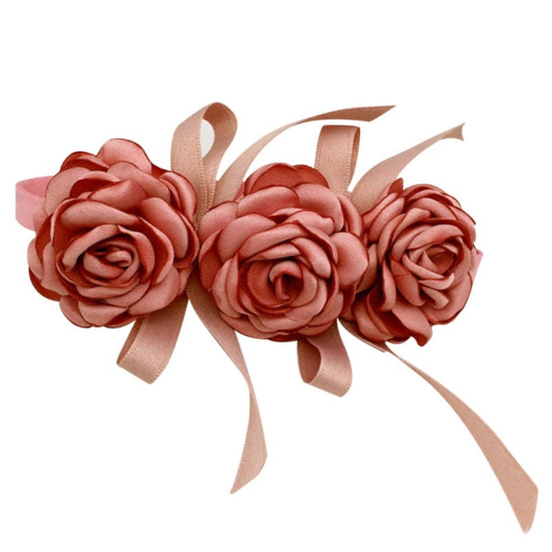 Flower Collar For Dogs-Paw Print Pad