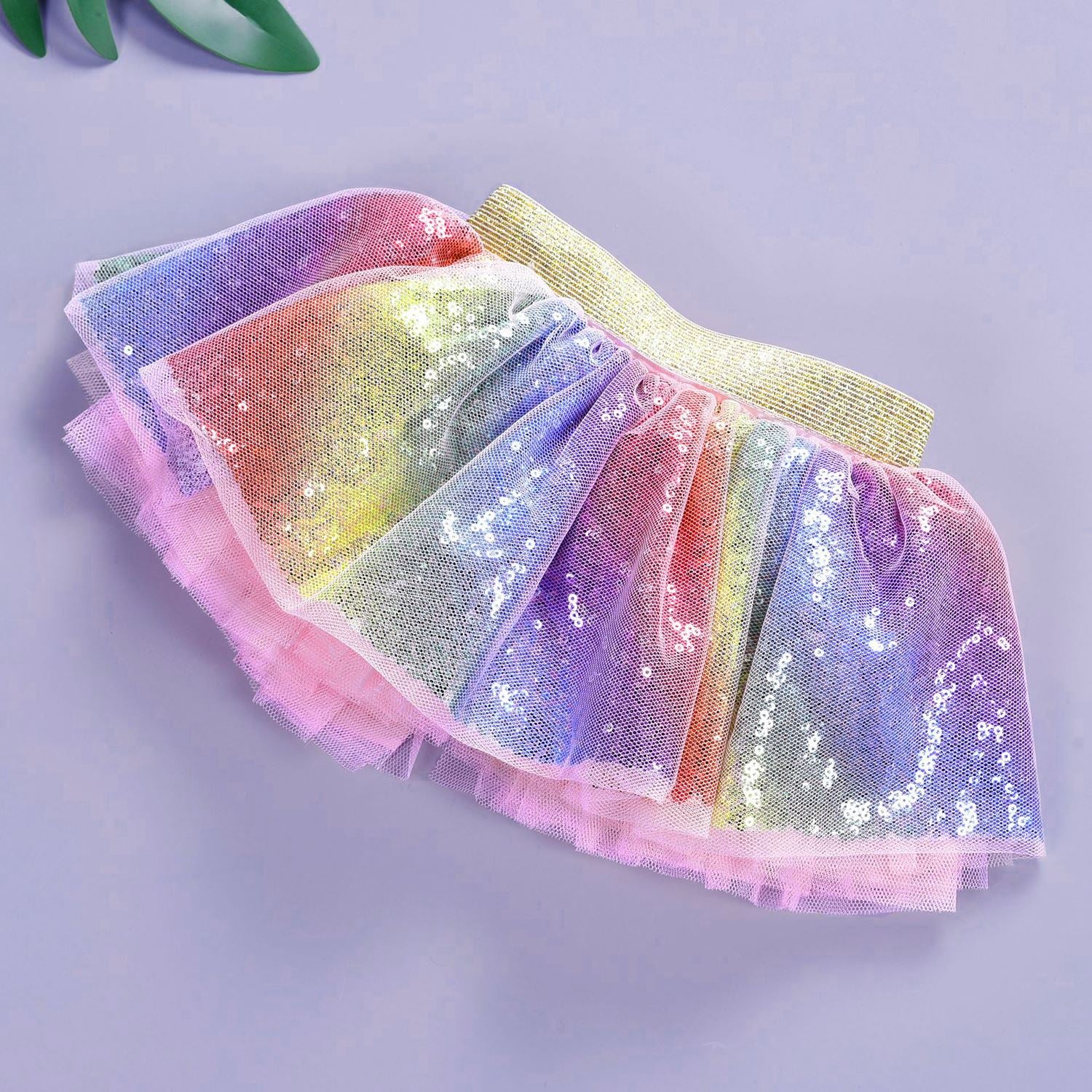 Sequin Tutu Skirt For Dogs-Paw Print Pad