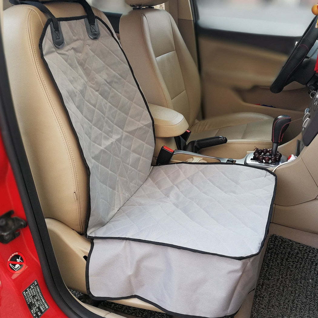 Car Seat Cover For Dogs-Paw Print Pad