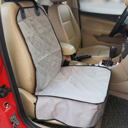 Car Seat Cover For Dogs-Paw Print Pad