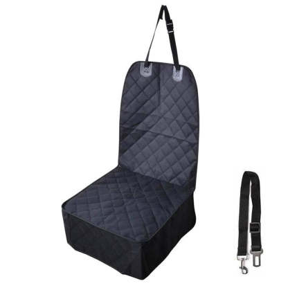 Car Seat Cover For Dogs-Paw Print Pad
