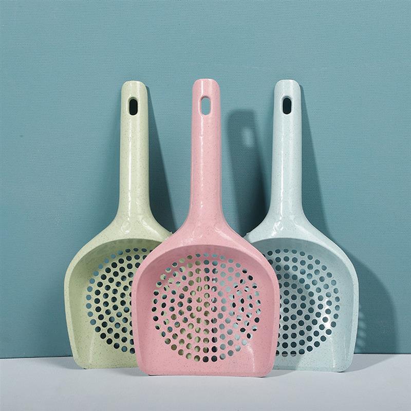 Circle Litter Scooper For Cats-Paw Print Pad