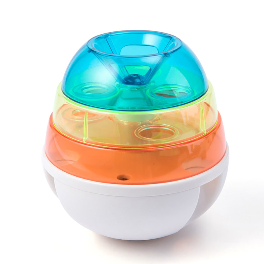 Automatic Dog Food Ball-Paw Print Pad