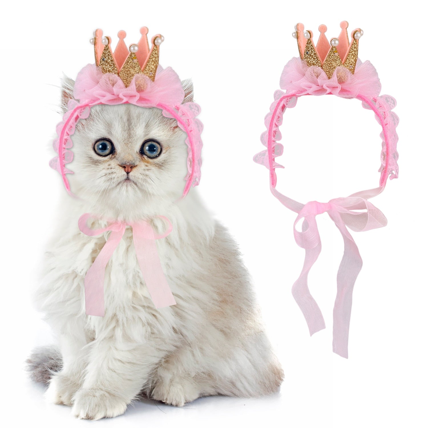 Costume Headband For Cat-Paw Print Pad