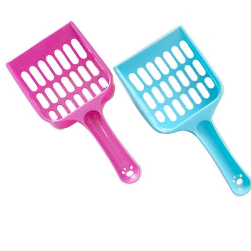 2Pcs Kitten Litter Scooper-Paw Print Pad