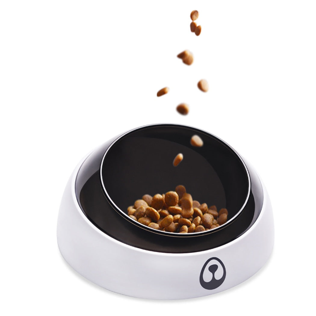 Double Bowl Feeders For Pets-Paw Print Pad