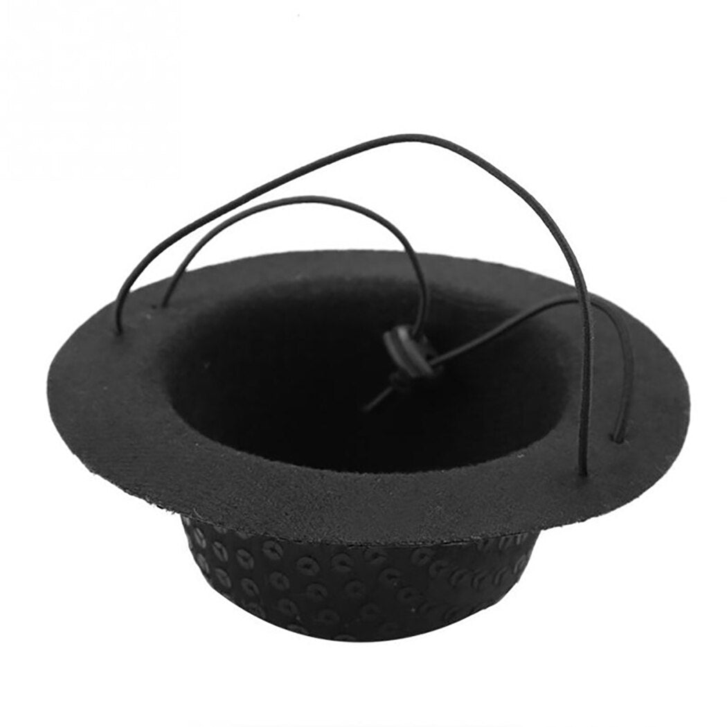 Black Sequins Top Hat With Bow Tie Set For Dogs-Paw Print Pad