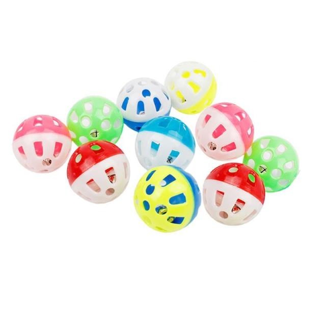 Bite Resistant Cat Ball Toys-Paw Print Pad