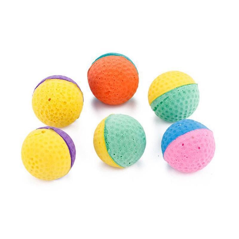 Toy Balls Set For Cats-Paw Print Pad