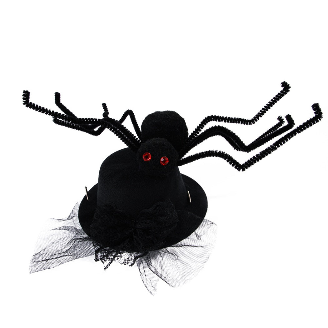 Halloween Spider Hat For Cats-Paw Print Pad