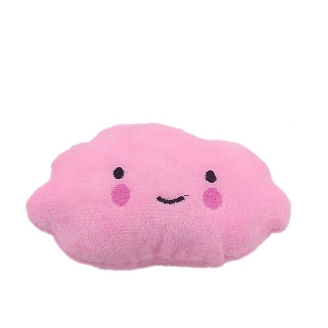 Chew Toy With Squeaker For Dogs-Paw Print Pad