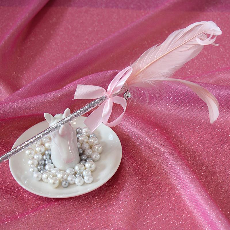 Cat Feather Teaser Toy-Paw Print Pad