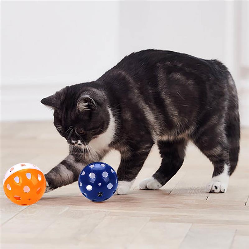 Toy Balls For Cat-Paw Print Pad