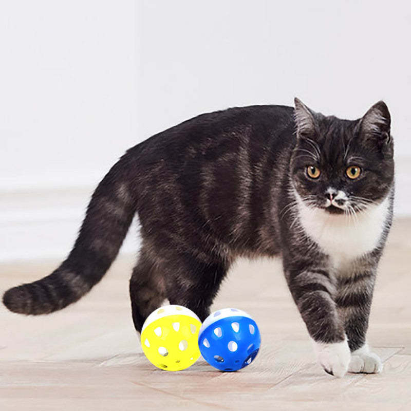 Toy Balls For Cat-Paw Print Pad