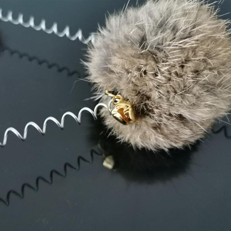 Cat Spring Wand Toys-Paw Print Pad