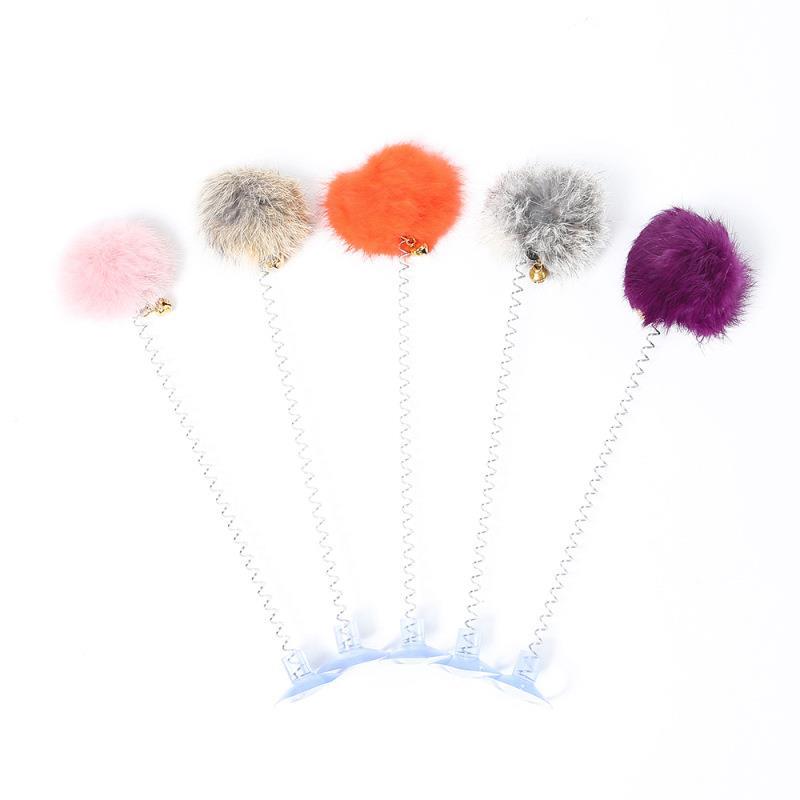 Cat Spring Wand Toys-Paw Print Pad